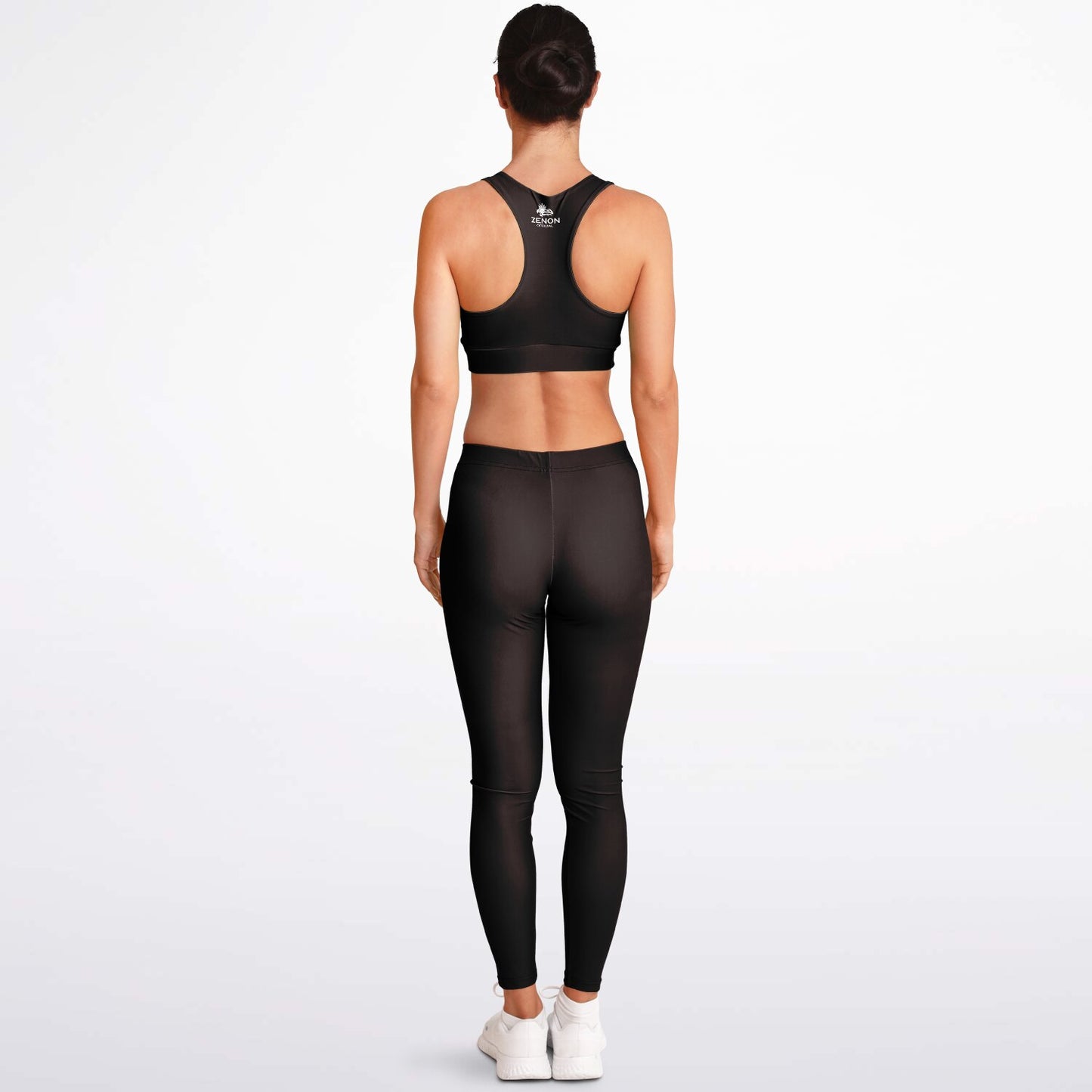 Zenon Black Padded Sports Bra & Leggings