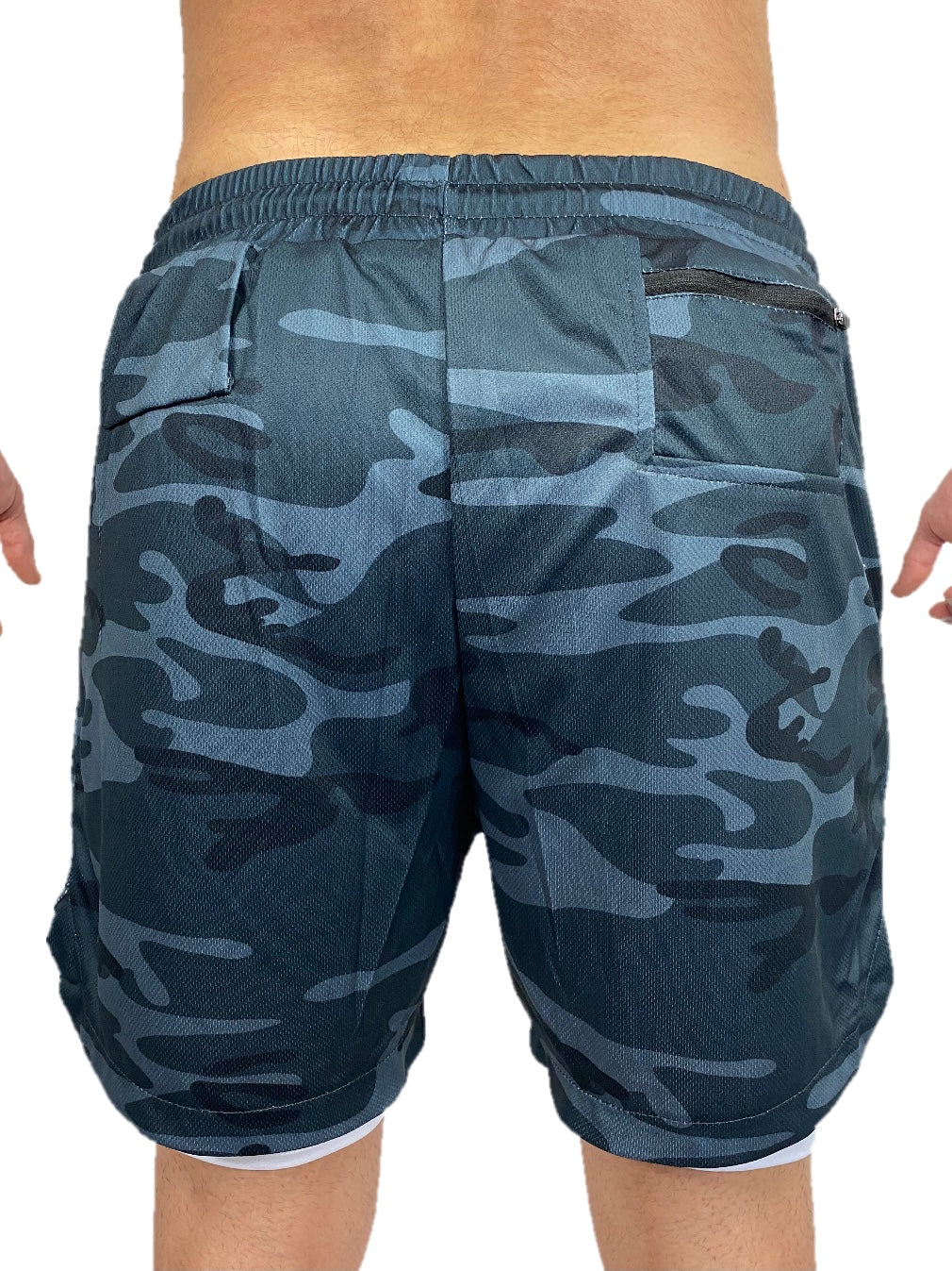 Compression shorts Camo Grey