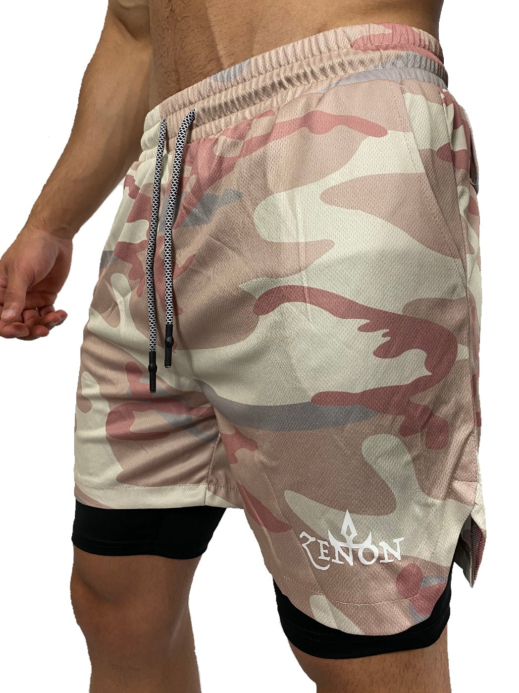 Compression shorts Pink Camo