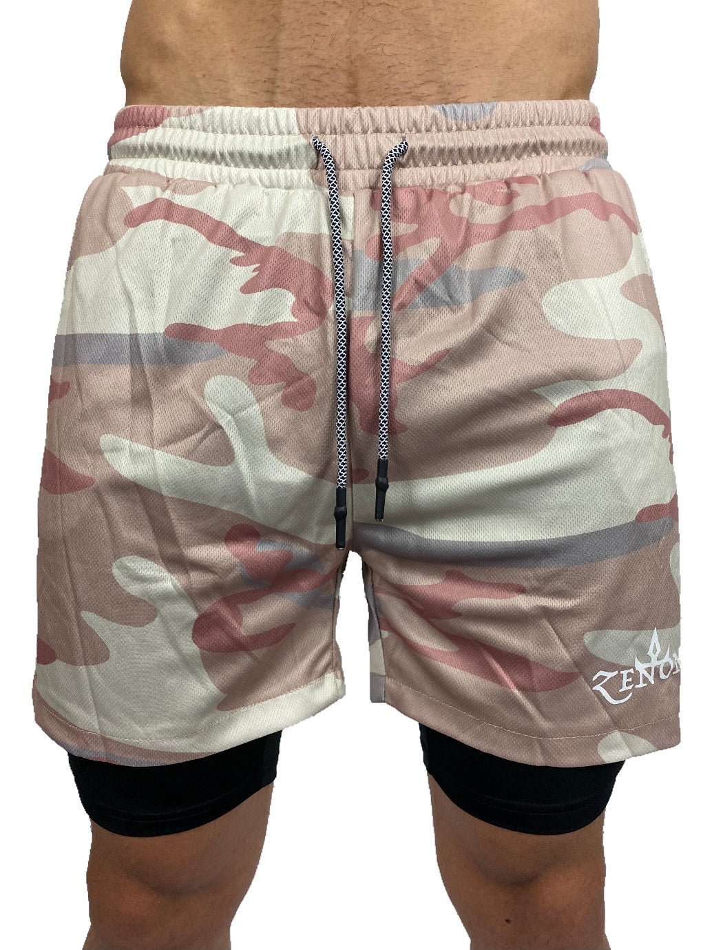 Compression shorts Pink Camo