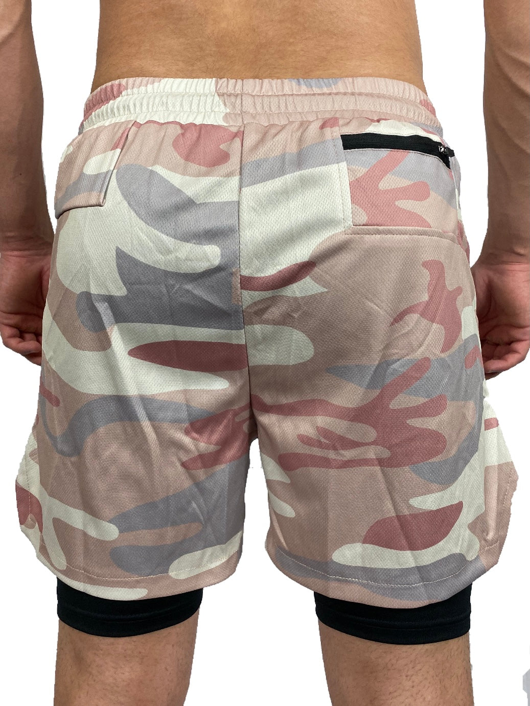 Compression shorts Pink Camo
