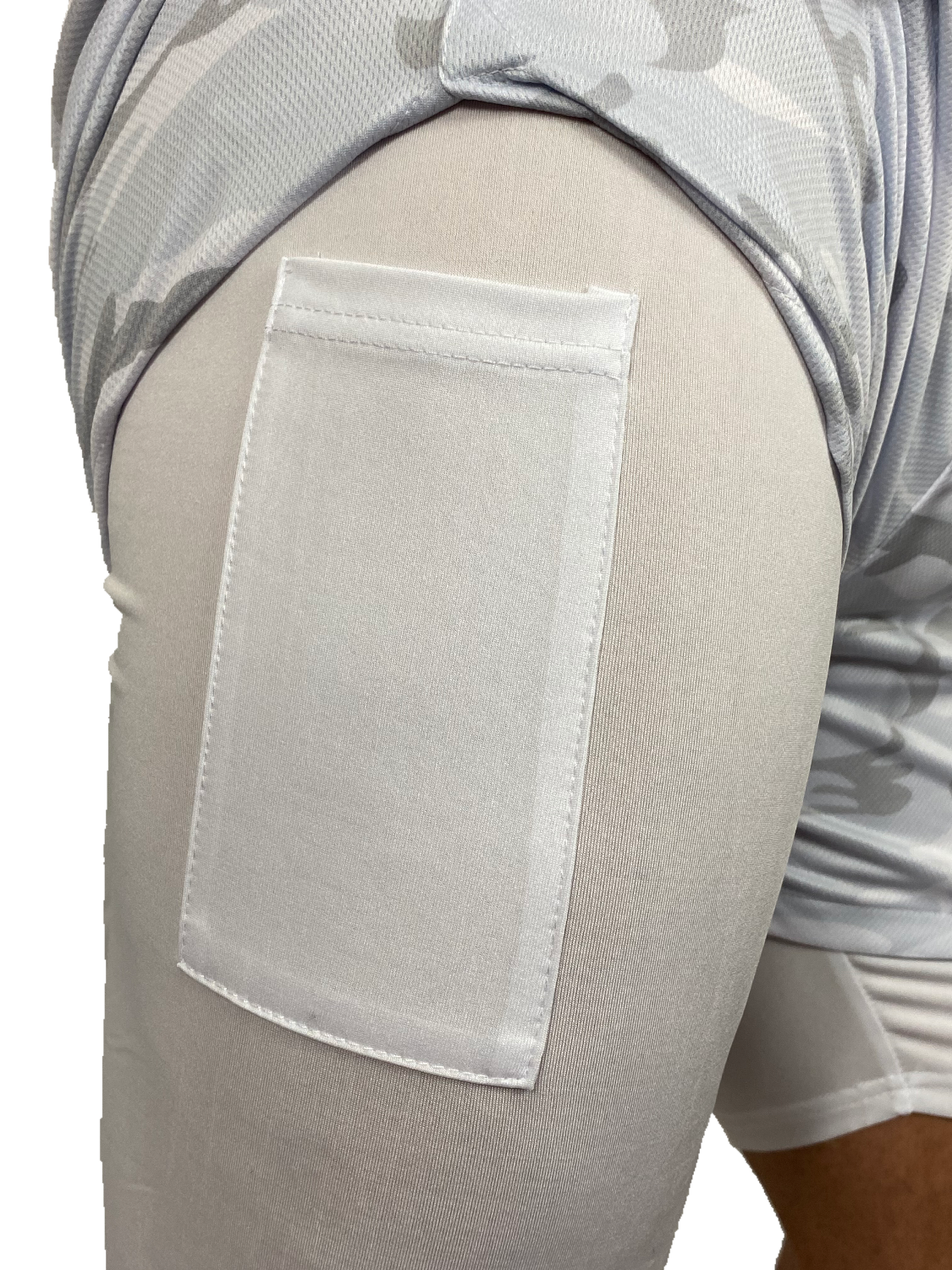 Compression Shorts White Camo