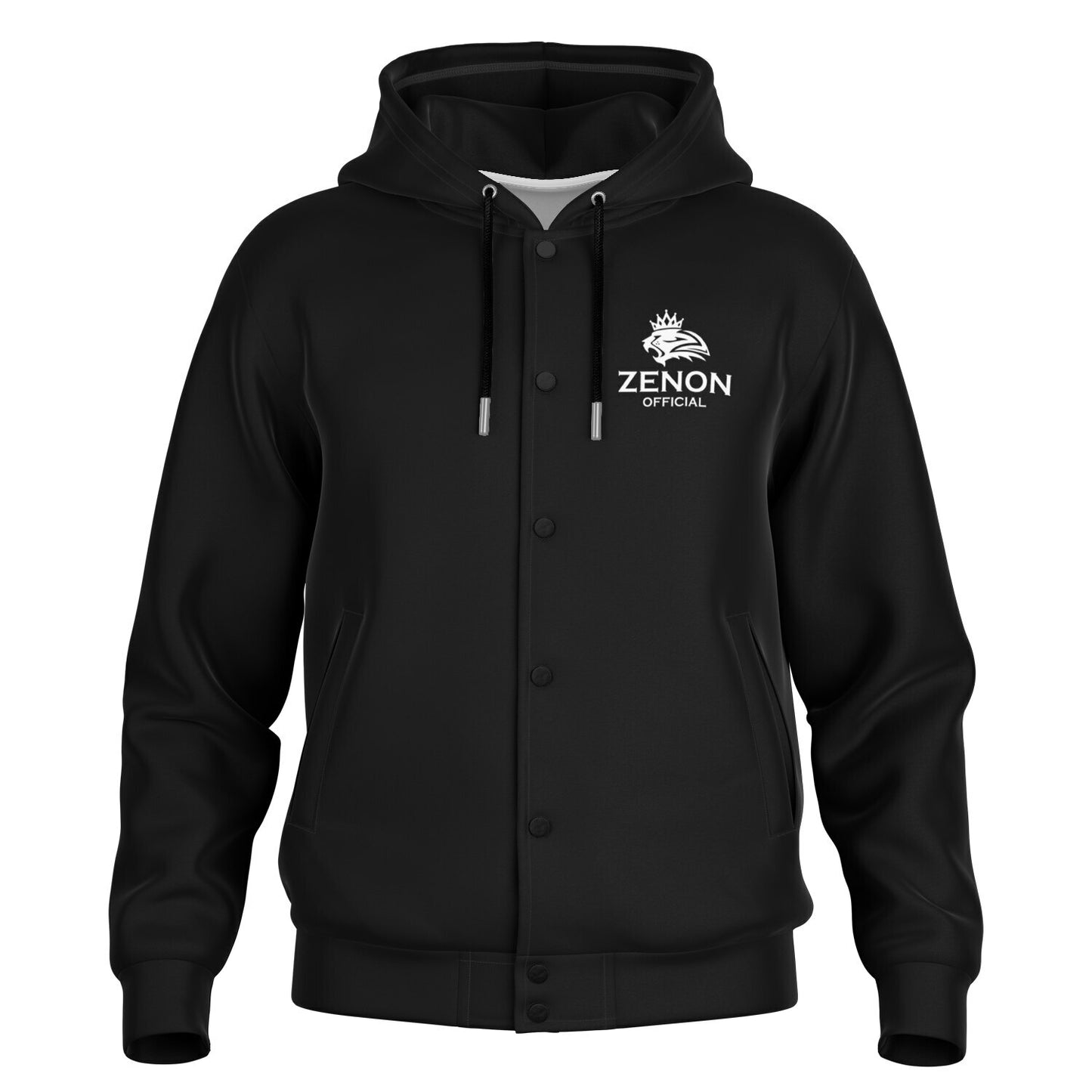 Zenon Hooded Baseball Jacket