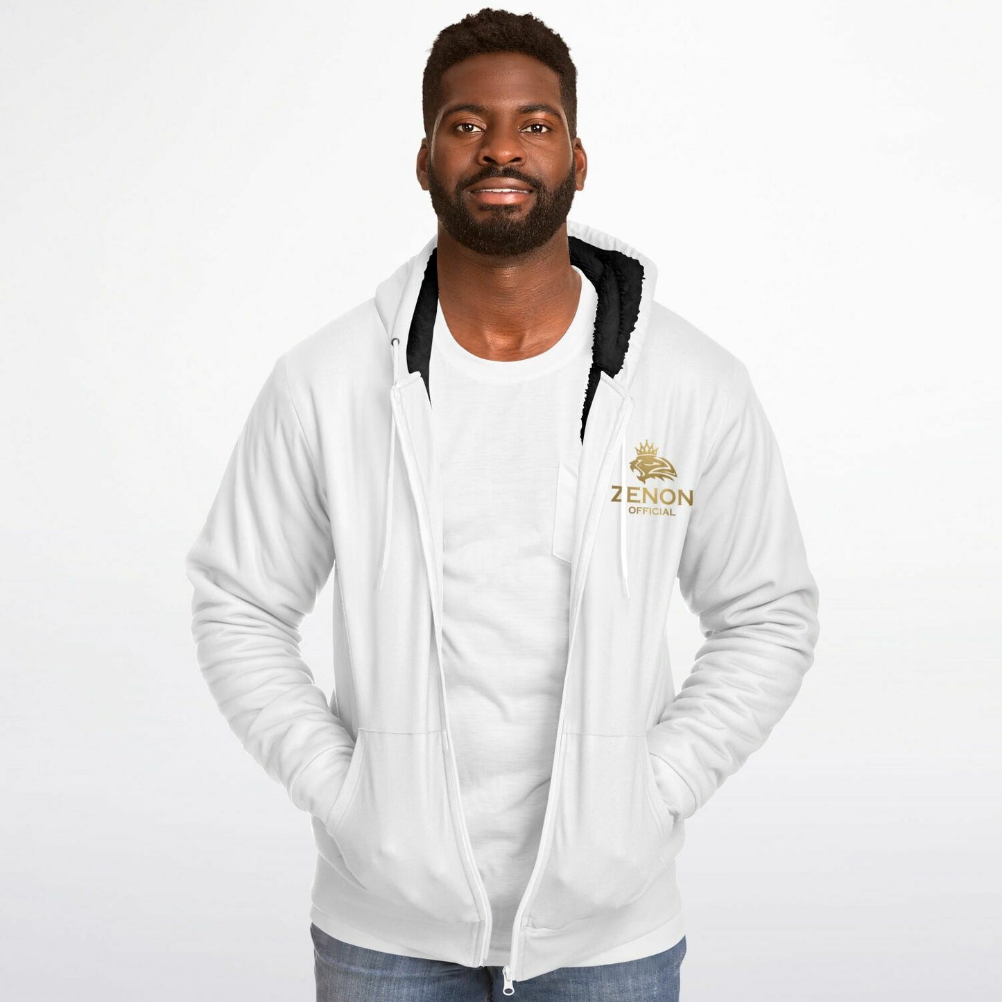 Microfleece Zenon Official Ziphoodie - AOP