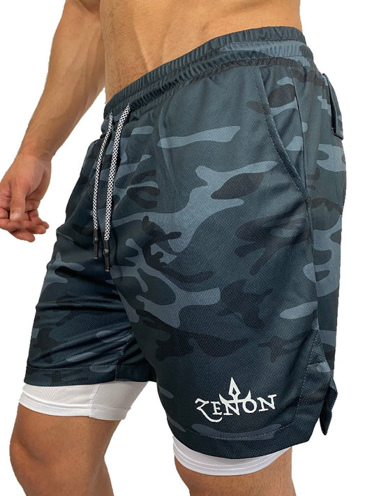 Compression shorts Camo Grey